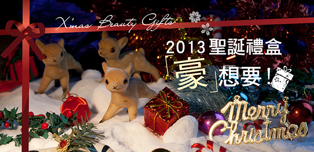 2013聖誕禮盒「豪」想要！