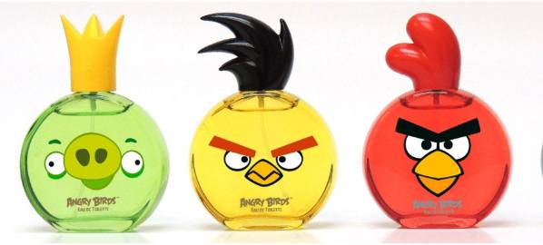 一起快樂飛天吧! 憤怒鳥香水轟炸妳的玩心