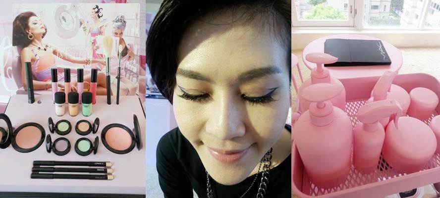 韓式裸妝2步驟～MAC輕鬆讓你粉紅好氣色大爆發！ ｜小編現場直擊