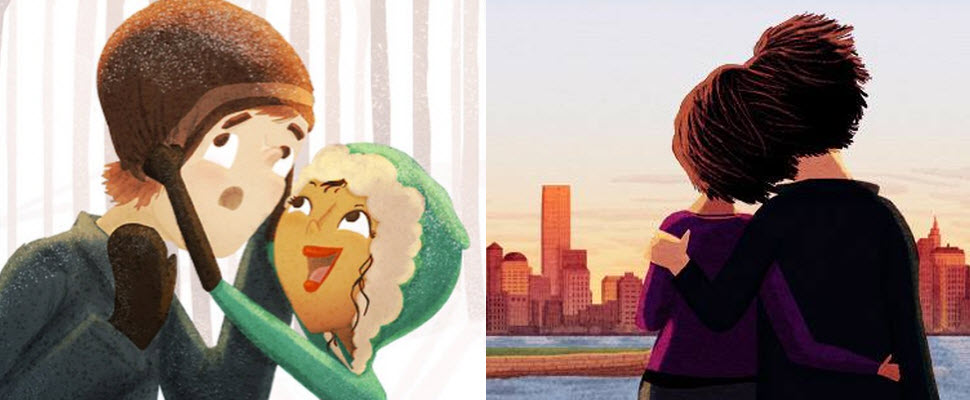 畫家筆下的幸福瞬間，發現平凡就是幸福