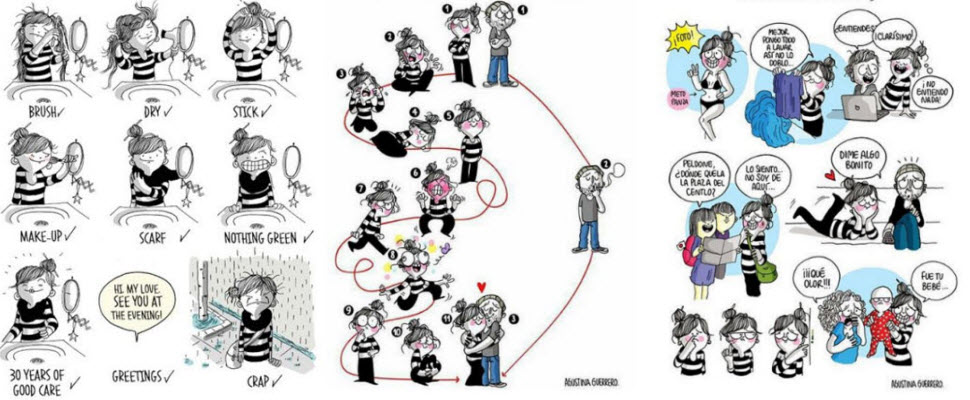 插畫家繪出女性生活圖，你是不是很有同感啊？!