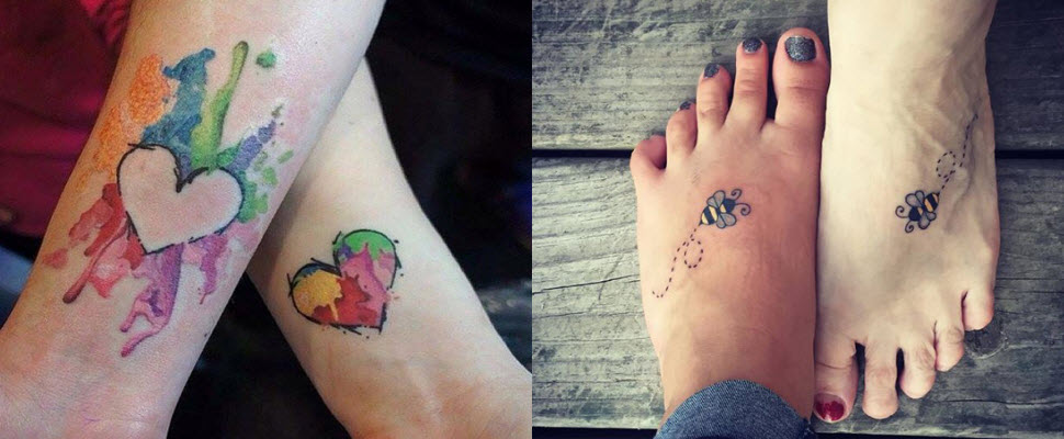 母女刺青正夯！這樣就不怕被媽媽罵囉～