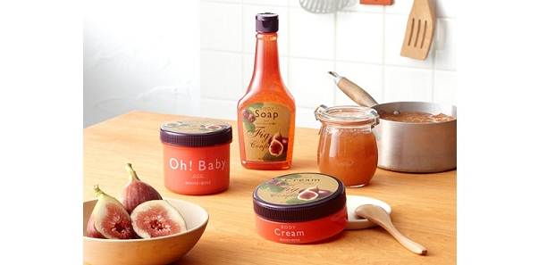 以現煮無花果醬的香氛柔潤呵護冬季肌膚