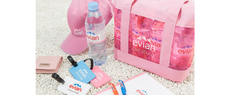 evian全球品牌大使莎拉波娃，童心魅力席捲全台