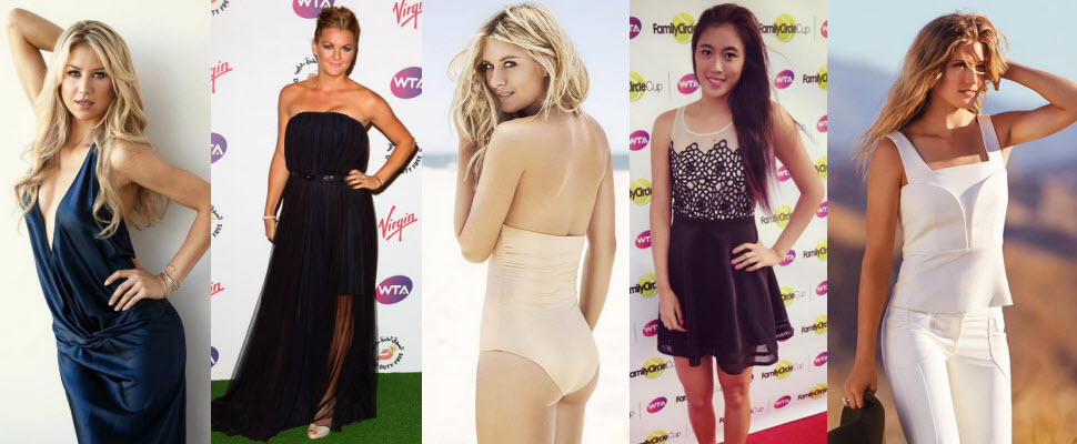 球技與美貌兼具的網壇正妹大公開