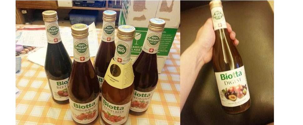 瑞士國寶級果汁來台~一年收成一次的有機果汁！