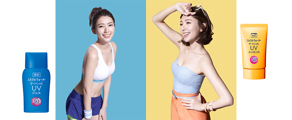 100%礦泉水的清透防曬，感覺跟沒擦一樣！