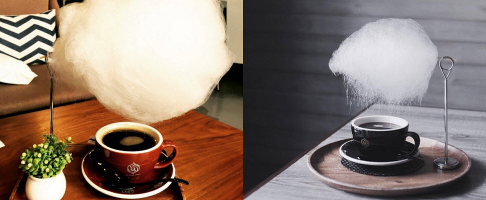 超浪漫～邊喝咖啡邊享受甜蜜的雨滴❤