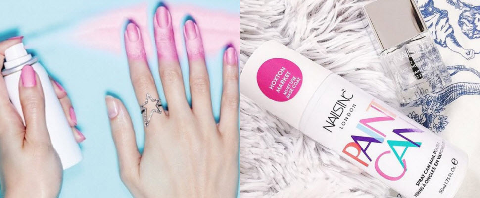 指甲油創新科技-噴霧指甲油，只要20秒幫你上好色！