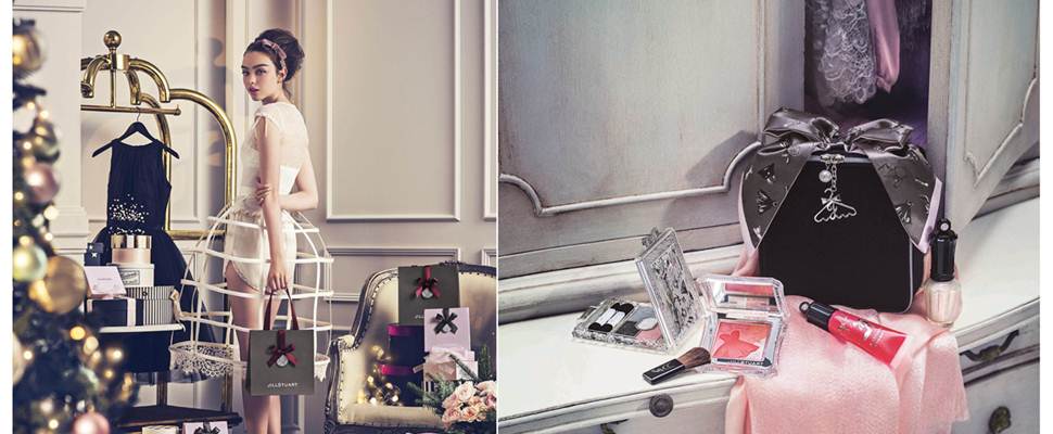 就像是裝滿女孩變美心願的衣櫥般~讓人好期待的JS聖誕彩妝組