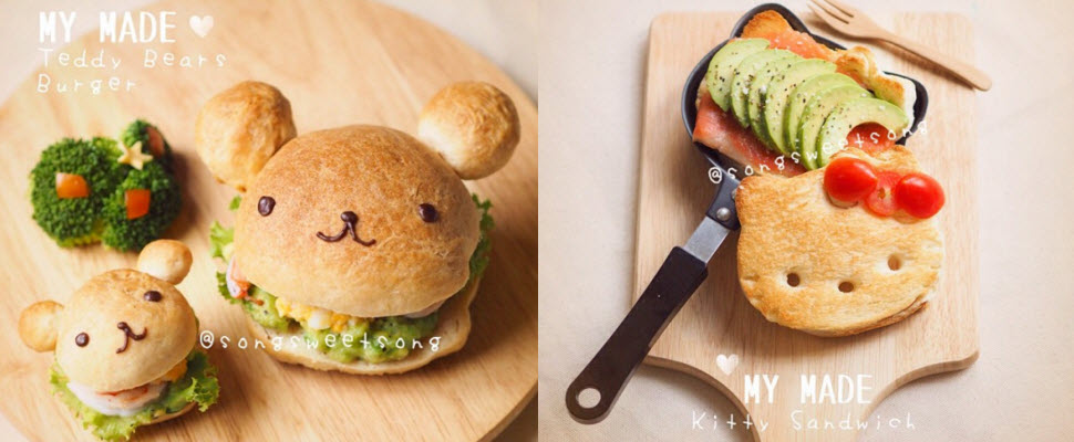 有這麼可愛的早餐可以吃，有誰還會想要賴床呢？