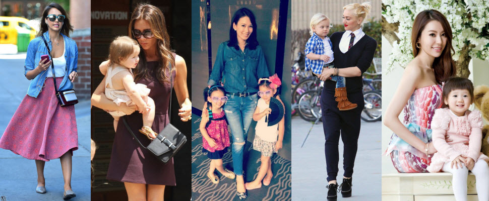 誰說生完小孩就要變黃臉婆？演藝圈時尚俏媽咪大盤點！｜女星焦點