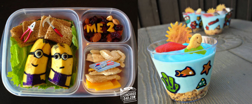 來自父親的愛，用卡通便當為孩子創造專屬回憶