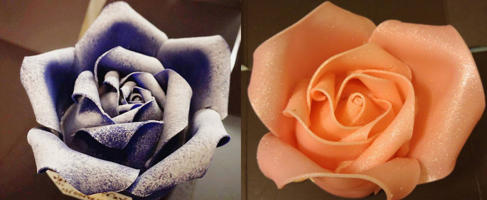 實在太美了～你有看過可以吃的玫瑰花嗎?!