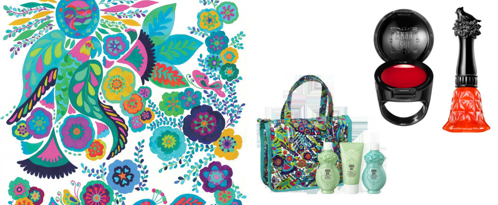 ANNA SUI讓你從頭到腳展演夏季的繽紛！