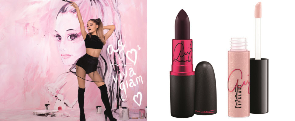 亞莉安娜x M.A.C唇彩系列，讓你擁有美麗雙唇同時做愛心
