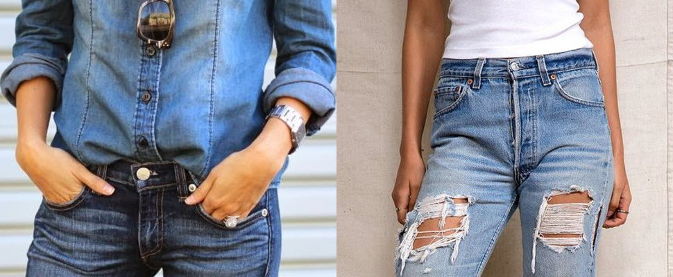 不要小看牛仔褲口袋邊的鉚釘，它可是有重要功能！