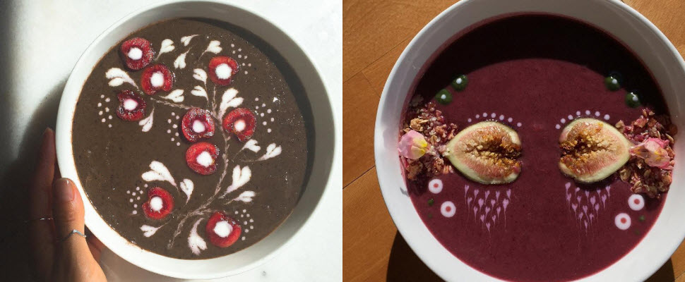 看韓國藝術家把蔬果昔畫得這麼美，減肥似乎也沒這麼痛苦了！