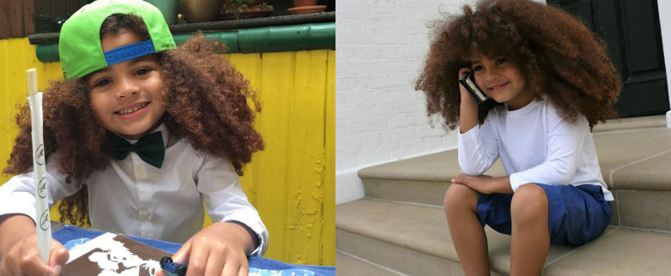 這真的是自然捲！看了你也會忍不住想要摸摸看，超蓬鬆髮型是真的！