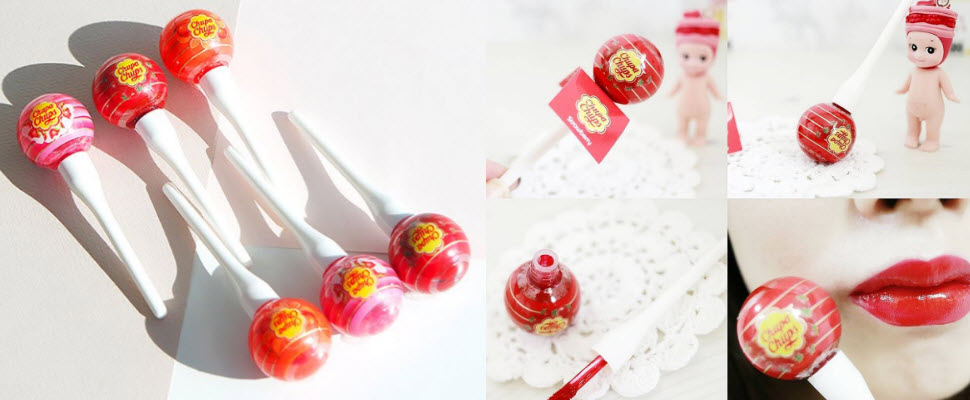 韓妞現在都拿棒棒糖補妝囉～不知道就落伍的超強聯名唇彩...｜聯名彩妝推薦