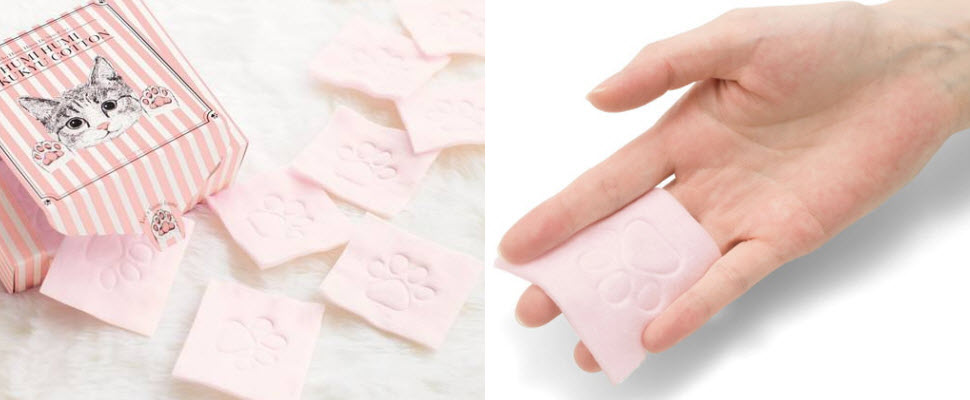 貓奴一定要入手!粉紅肉球化妝棉誕生,療癒指數百分百~ 貓奴一定要入手!粉紅肉球化妝棉誕生,療癒指數百分百~