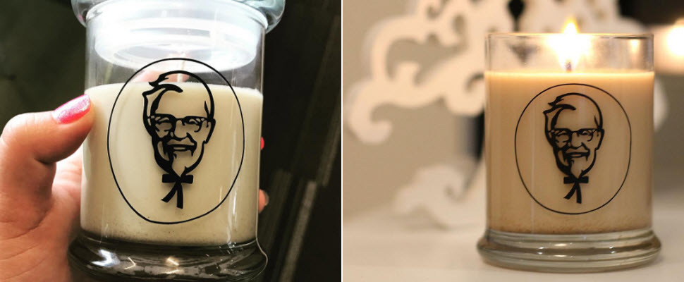 全世界最犯規的蠟燭！紐西蘭肯德基推出「炸雞香味」蠟燭～