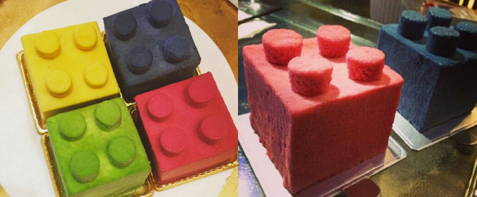 這麼可愛的樂高蛋糕，即使討厭甜點也要買一塊！