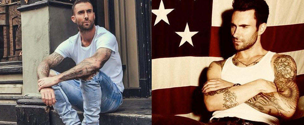 亞當李維歷時六個月刺青終於完成囉～背後含義是...