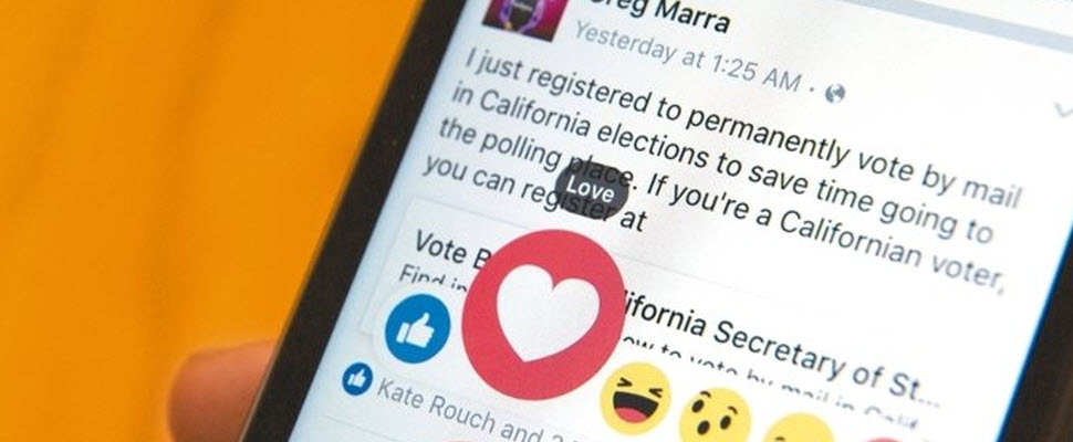 按讚不夠！臉書新增5種表情符號，讓你徹底表達內心情緒