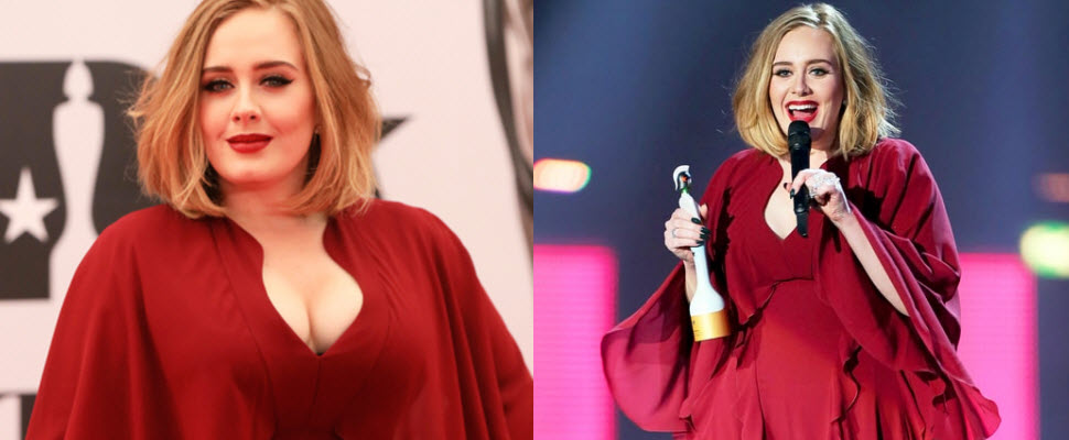 美聲歌后Adele拿下四座音樂大獎，激動落淚不忘力挺Kesha