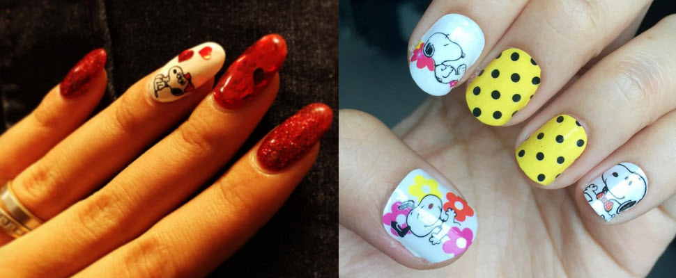 超夯Snoopy躍上你的指甲賣萌囉～