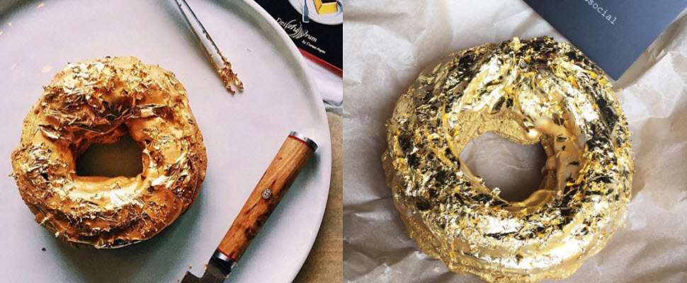 超奢華甜甜圈，連掉在桌上的糖霜都要舔乾淨！