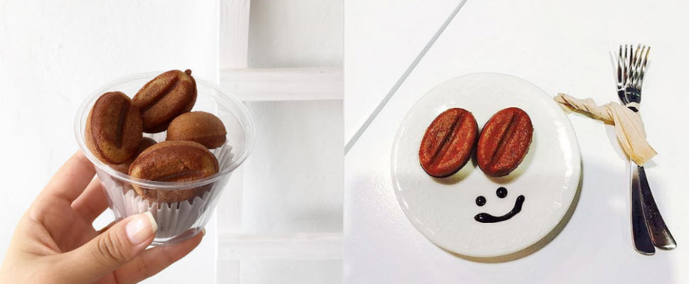 咖啡控看過來，現在連小點心也是咖啡豆喔～