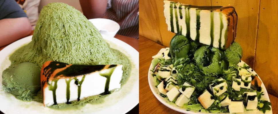 夏日最狂的甜點！濃郁抹茶搭配香濃起司，不吃就對不起自己