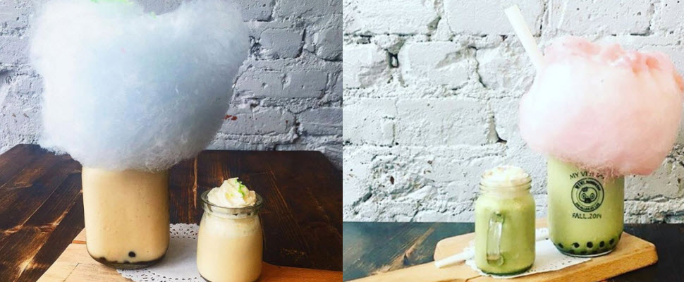 果真是台灣之光！雲朵珍奶，即使熱量爆表還是要來一杯～