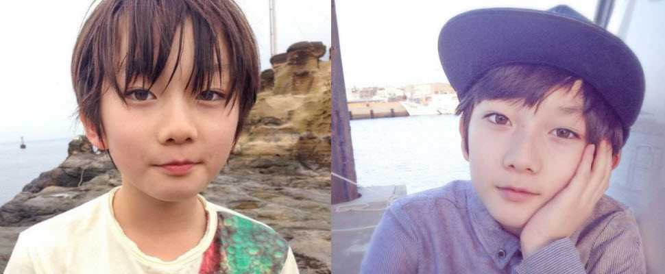 萌萌der~超帥日俄混血小兄弟檔，姐姐們會等你們長大的！