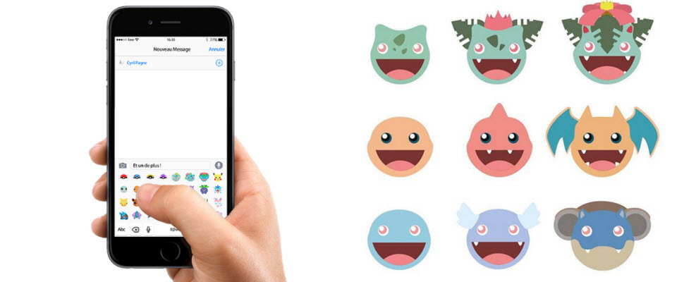 就算我們沒辦法抓神奇寶貝,但可以用Pokemon表情符號過乾癮喔! 就算我們沒辦法抓神奇寶貝,但可以用Pokemon表情符號過乾癮喔!