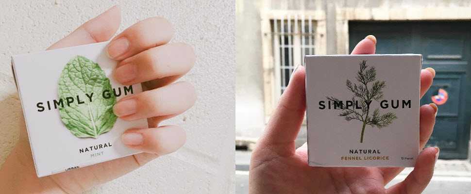 天啊~這麼連口香糖都這麼講究呢？100%天然讓人吃得好安心！