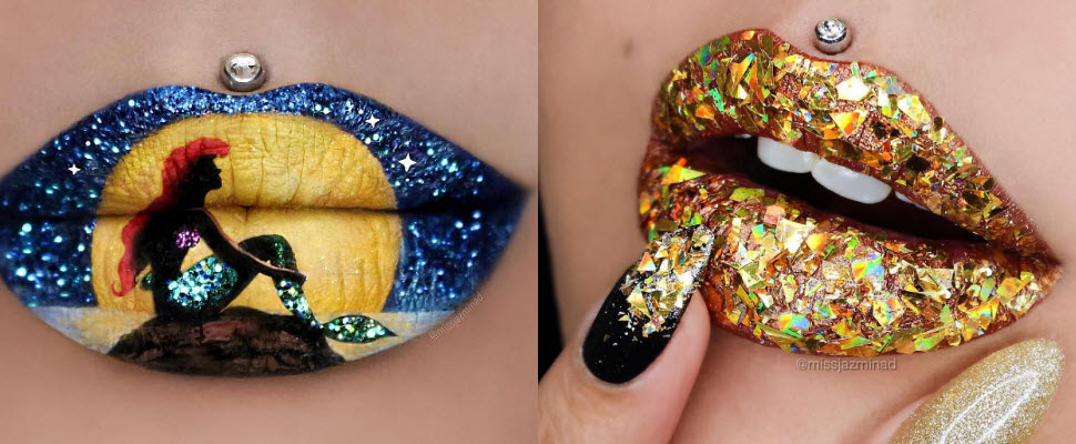 雙唇就是她的畫布！百變唇彩讓你驚嘆不已～