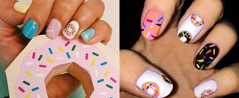夏天就是要繽紛一下，甜甜圈指彩超吸睛！