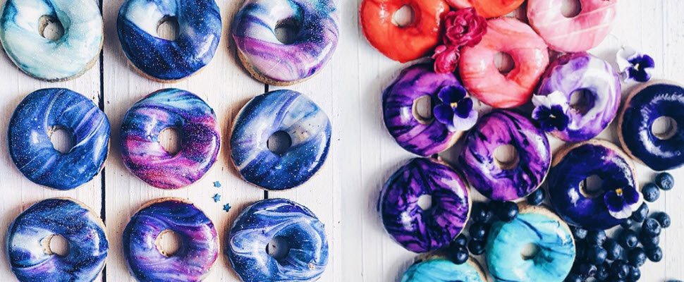 超療癒銀河系甜甜圈，讓他帶你逃離現實吧～