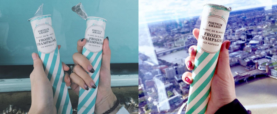 夏天派對最佳消暑品，夢幻香檳冰登場囉～