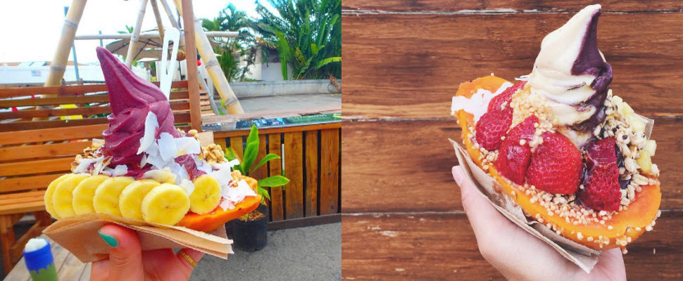 冰淇淋穿上水果裝,吃起來更消暑喔~ 冰淇淋穿上水果裝,吃起來更消暑喔~