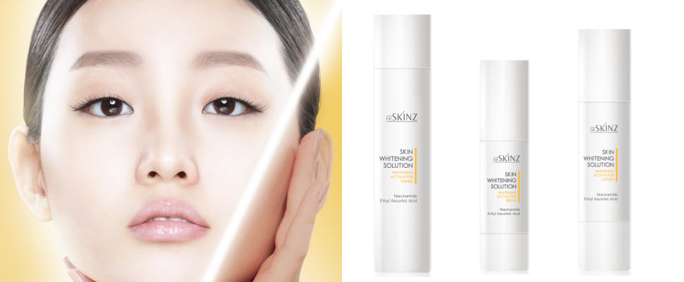 徹底瓦解黑色素成形，讓肌膚由裡到外散發淨白光采