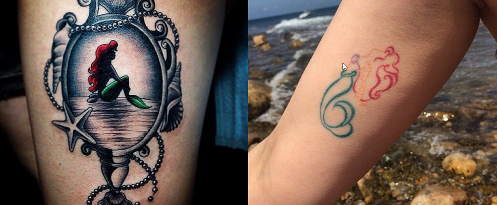 女孩們別害羞~大膽的迪士尼公主刺上身吧!|刺青推薦 女孩們別害羞~大膽的迪士尼公主刺上身吧!|刺青推薦