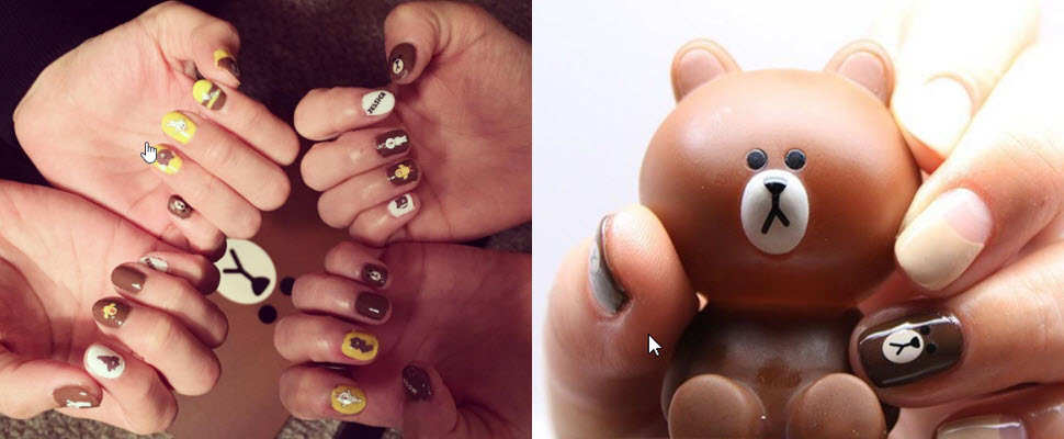 LINE推出超可愛美甲套組，小編想要全部打包回家！