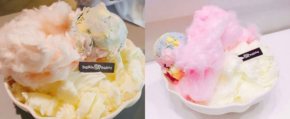 韓國31冰淇淋再度成功征服少女心，棉花糖冰淇淋超夢幻！