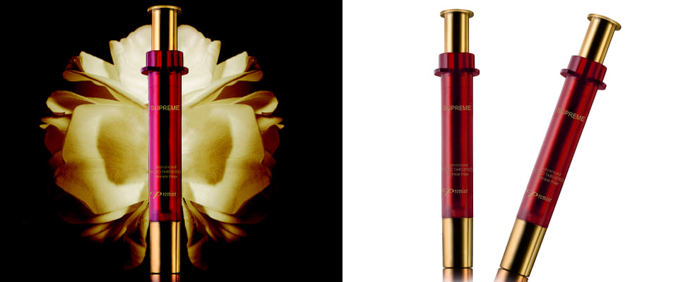 頂級奢華抗老保養，輕微拍打撫平皺紋