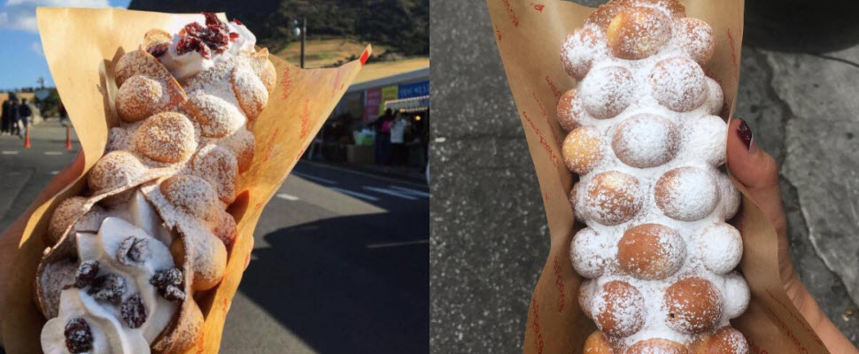 濟州島不只有橘子，超猛蜂蜜奶油雞蛋仔讓女孩著迷～