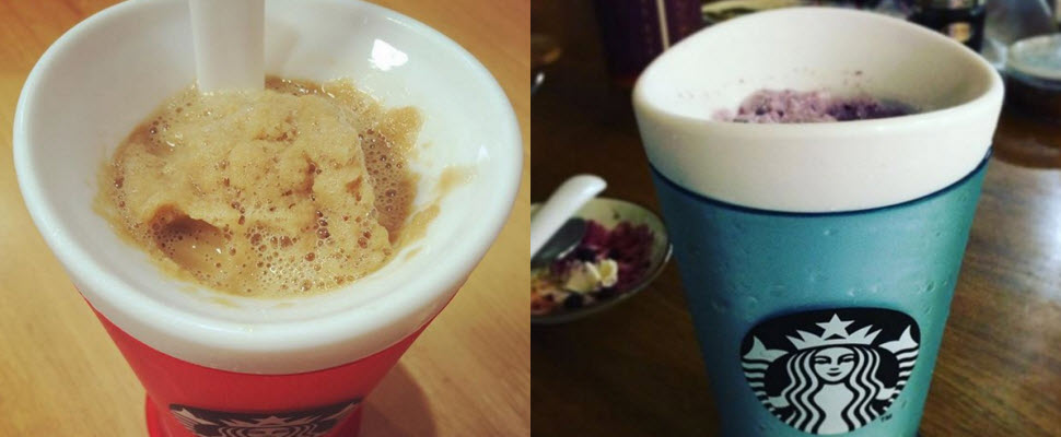 買星冰樂還在排隊嗎？星巴克推急凍隨行杯，攪一攪就可以喝囉～